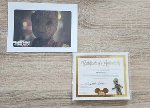 Baby Groot VIP Pin Disney Movie Club 2017 Marvel COA New With Lithograph - Picture 1 of 5