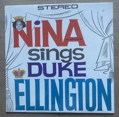 💥(NEW)  NINA SIMONE "SINGS DUKE ELLINGTON"  RARE COLPIX VINYL LP 1986  SEALED - Image 1 of 2