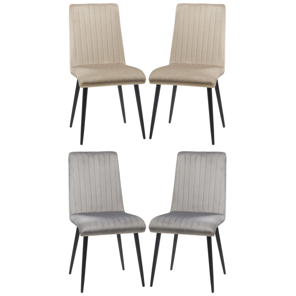 HOMCOM Sedie Moderne da Cucina Set 2 Pezzi con Design Salvaspazio - Immagine 1 di 1