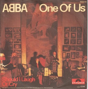 Abba One of Us 7" vinyl Germany Polydor 1981 7" with plastic labels in pic - Picture 1 of 4