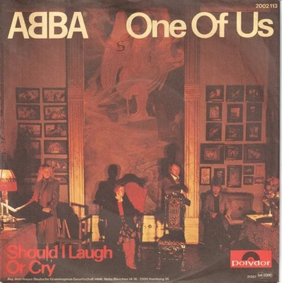 Abba One of Us 7" vinyl Germany Polydor 1981 7" with plastic labels in pic - Image 1 of 4
