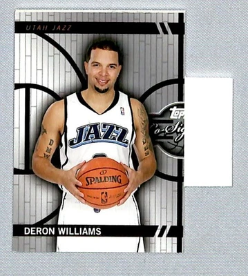 Deron Williams 2008-09 Topps Co-Signers Changing Faces Left /899 #CF-32 Utah - Image 1 of 2