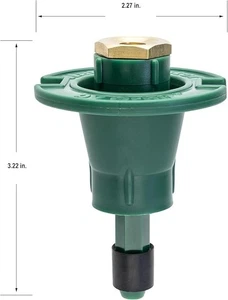 Orbit 54028 ½″ Plastic Pop-Up Sprinkler with Brass Nozzle and Adjustable Radius - Picture 1 of 3
