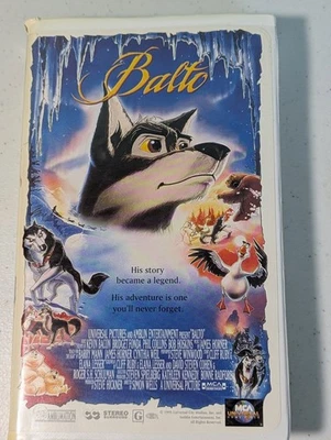 Balto (VHS, 1995, Clamshell) MCA Universal Home Video VHS 82593 Foto 1 de 4
