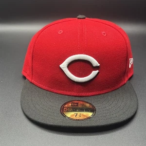Cincinnati Reds MLB Authentic New Era 59FIFTY Fitted Cap 7 3/8 - Picture 1 of 6