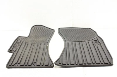2011 Subaru WRX STI All Weather Floor Mat Pair Front 11-14 - Image 1 of 4
