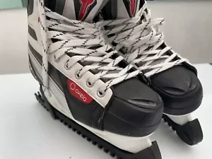 OXELO ICE HOCKEY XLR3 . skates size UK 8 / Eu 41 , Very Good Condition. - Picture 1 of 24