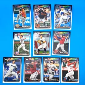 2024 Topps Series 1 "Future Stars" Complete Set 10 cards (Volpe/Morel/Miller) - Picture 1 of 1