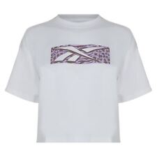 Reebok Womens Graphic T-Shirt Regular Fit - 12-14 (M) Regular