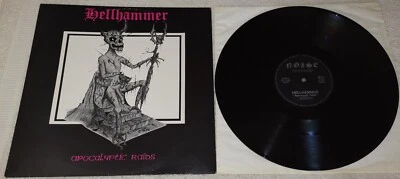 HELLHAMMER  apocalyptic raids  EP  1984  Dark Pink Logo  CELTIC FROST  TRIPTYKON - Bild 1 von 4