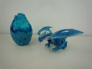 MEGA BLOKS DRAGON UNIVERSE PREDAVORS PICA COLA DRAGÓN AZUL CON ESTUCHE HUEVO METEORITO - Imagen 1 de 8