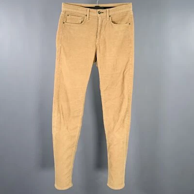 RAG & BONE Talla 30 Bronceado Pana Algodón Mezcla 5 Bolsillos Informal - Imagen 1 de 4