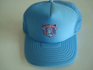HOUSTON OILERS TRUCKER 90S GOLF BEACH SNAPBACK HAT CAP VINTAGE R3 - Picture 1 of 5
