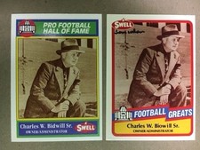 Tom Wham 1949 Chicago Cardinals/Furman DE Signed Swell Card(Bidwell Owner) 