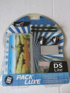 pack 8 accessoires avec coque DINOSAURE + stylets + protection - pour DS LITE - Photo 1/2