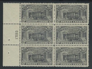 US, # E14 Special Delivery MNH XF Plate Block of 6 MNH Perfect!!! - Picture 1 of 1