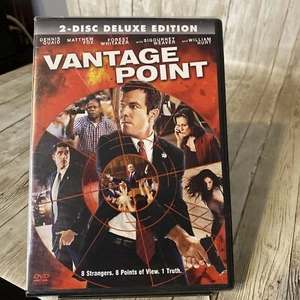 Vantage Point (DVD, 2008, 2-Disc Set Full Screen & Widescreen) New Sealed - Imagen 1 de 3