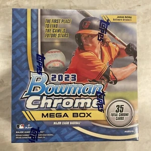 2023 Bowman Chrome Baseball Factory Sealed Mega Box Jackson Holliday - Bild 1 von 4