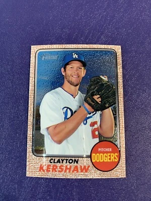 2017 Topps Heritage Chrome #THC-400 Clayton Kershaw SP /999 - Image 1 of 2