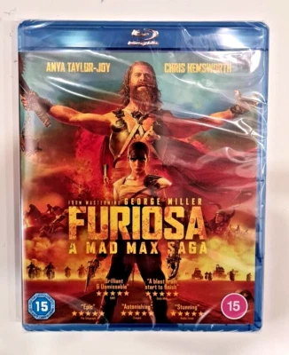 BLU-RAY  FURIOSA A MAD MAX SAGA   MAD MAX 5         BRAND NEW SEALED UK STOCK - Image 1 of 2