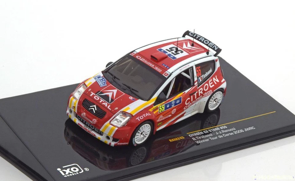 Citroën C2 S1600 J-wrc Tour da Corse 2006 - Ixo 1/43