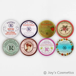 8 ROSEBUD Lip Balm Salve Tin (0.8 oz) - 8 Scent "Full Set" *Joy's cosmetics* - Picture 1 of 3