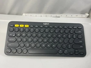 Logitech Bluetooth Mini Keyboard K380 Multi-Device Y-R0056 5th Gen Wireless Gray - Picture 1 of 12
