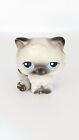LPS Littlest Pet Shop Persian Cat Kitty 2004 Hasbro 60 Blue Eyes Kitten