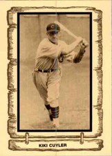 1983 CRAMER BASEBALL LEGENDS - SERIES 4 - #92 KIKI CUYLER - CUBS -