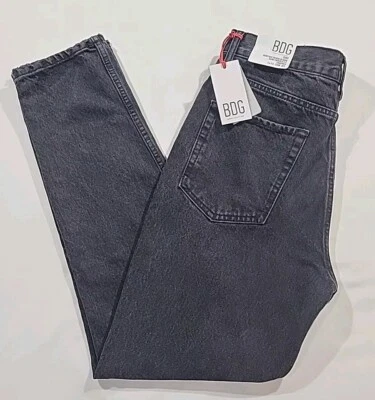 BDG Urban Outfitters Dad Jeans 29x32 Slim Tapered Button Fly Heritage Denim NEW - Image 1 of 4