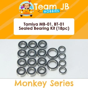 Tamiya MB-01, BT-01 - 18 Pcs Rubber Sealed Bearings Kit - Picture 1 of 2