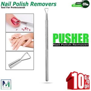 DREIECK UV Gel Politur Entferner STICK Schieber Schaber Stahl Maniküre Nail Art Werkzeug - Bild 1 von 5