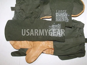 Nuovo guanto da caccia esercito degli Stati Uniti trigger tempo freddo dita guanti surplus militare L - Foto 1 di 12