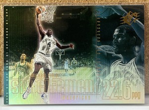 2000-01 SPx SPxcitement #S17 Michael Finley Dallas Mavericks Basketball Card