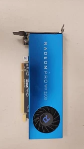 AMD Radeon Pro WX 3200 GPU 4GB RAM Professional Graphics Card Short Bracket - Picture 1 of 2