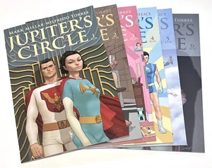 Image 2015 JUPITER'S CIRCLE #1-6 Complete Set Comics 2 3 4 5 Lot Mark Millar - Picture 1 of 4