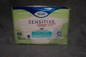 Tena Sensitive Care Pads #4 Moderate Absorbency 60 Count Long - Picture 1 of 4