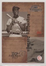 2004 Donruss Classics Legendary Jerseys /500 Ernie Banks #LJ-22 HOF