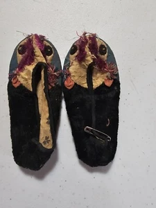 Par de zapatos chinos vintage hechos a mano para niños - Imagen 1 de 4