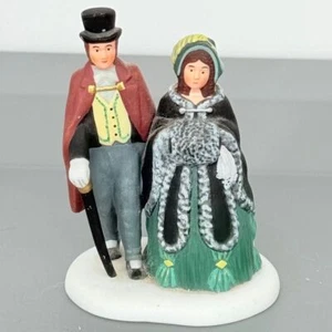 Dept 56 Dickens' Village "A Gentleman and Lady" Figurine Vintage - Picture 1 of 8