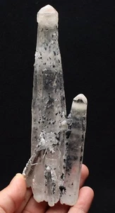 245.8g New Find NATURAL skeletal scepter QUARTZ Crystal specular Point Specimen - Picture 1 of 12