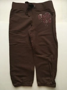 NWT Limited Too Solid Brown Bermuda Shorts or Capri Pants Adjust Waist 12 R - Picture 1 of 3