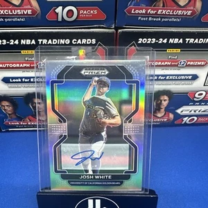 2022 Prizm Draft Picks Josh White Silver Auto #PDP142 - Picture 1 of 2