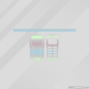 RAINBOW CHROME STYLE GEL COAT FULL WRAP STICKER KIT FOR UNIPRO STOPWATCH KARTING - Picture 1 of 1