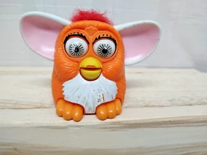 McDonald's Orange Furby with Red Mohawk Toy 1998 - Picture 1 of 6
