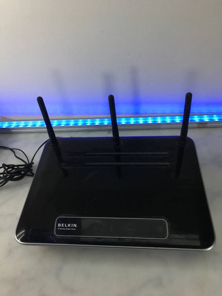 BELKIN N1 WIRELESS ADSL2+ MODEM ROUTER F5D8631-4 FREE UK P&P #30 - Image 1 of 3