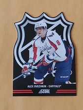 2011-12 Panini Score NHL Shield Die Cut #7 Alex Ovechkin Washington Capitals 