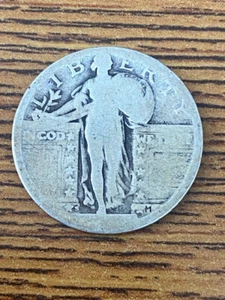 Standing Liberty Quarter - No Date - 90% Silver Coin United States - Picture 1 of 2