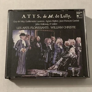 Lully Atys Complete Les Arts Florissants William Christie 3 CD Harmonia Mundi - Picture 1 of 5