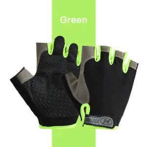 Half Finger Gloves Fitness Anti-Slip Gel Pad Gloves Cycling Fingerless Gloves